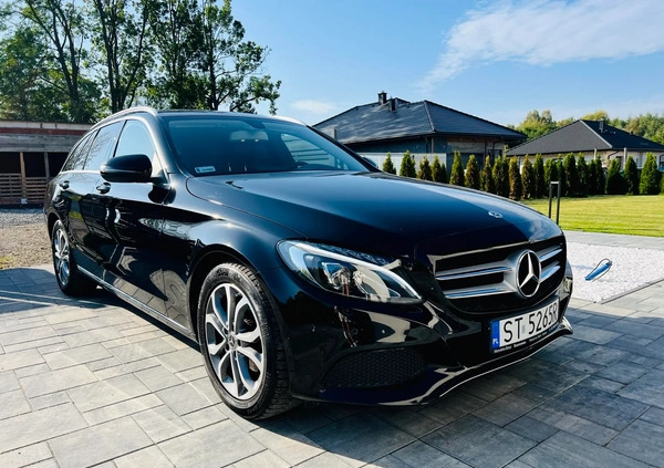 Mercedes-Benz Klasa C cena 83900 przebieg: 97000, rok produkcji 2017 z Będzin małe 46